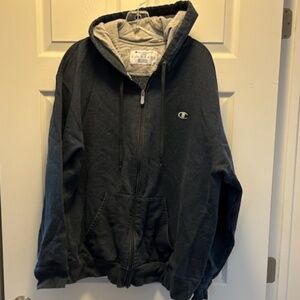 Champion Hoodie Full Zip - Men's 2XL